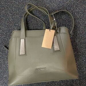 Steve Madden Olive Green Satchel